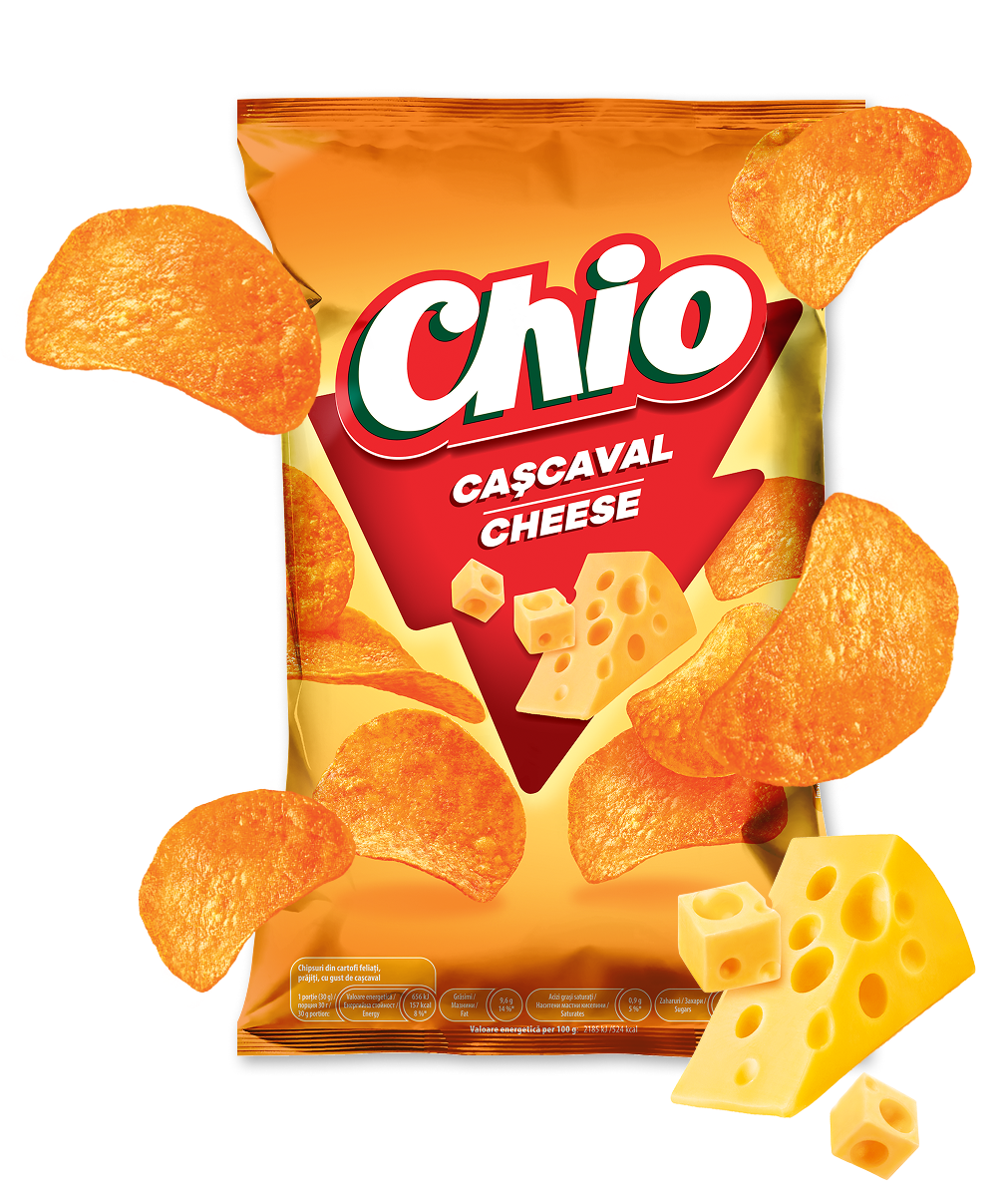 CHIPSURI CLASICE CU 	 CAŞCAVAL