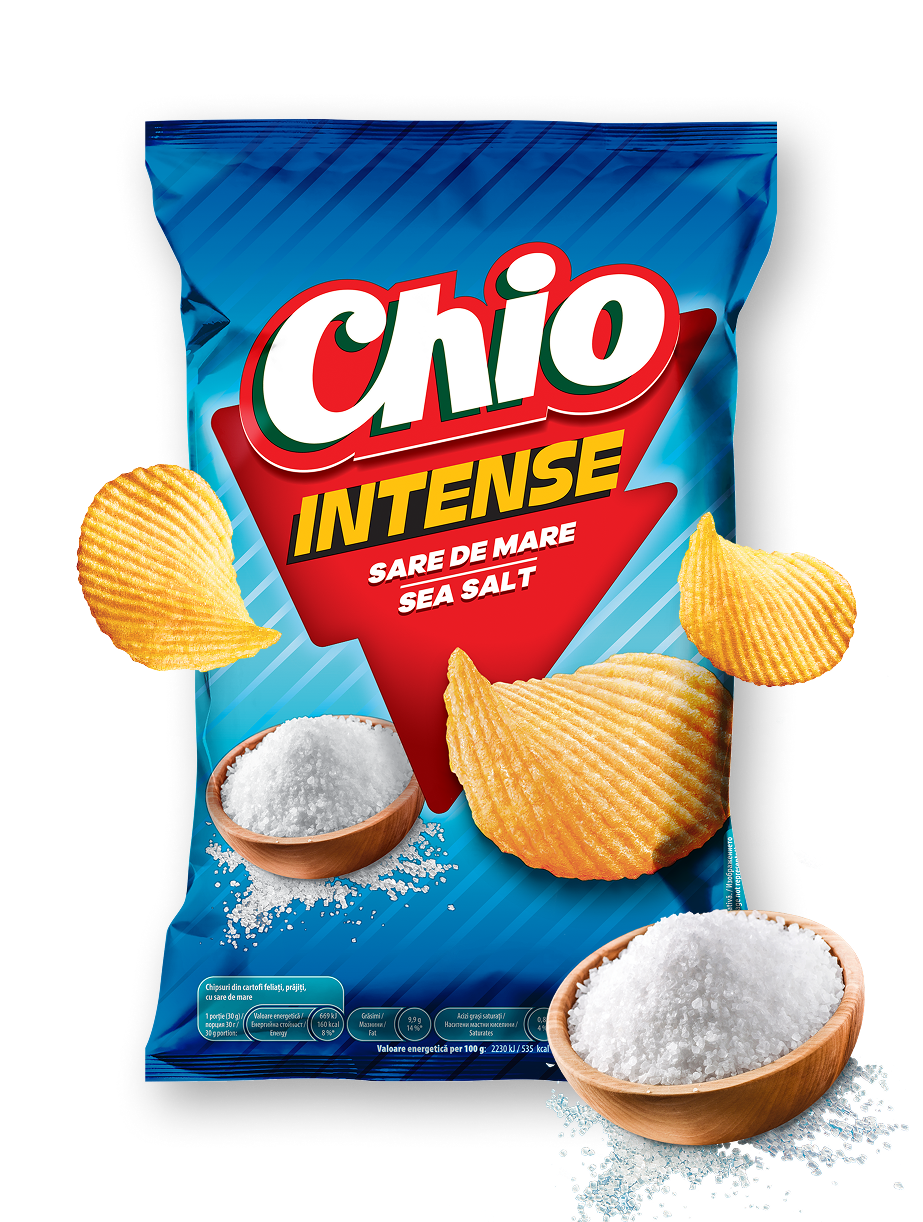 CHIPSURI INTENSE CU SARE DE MARE