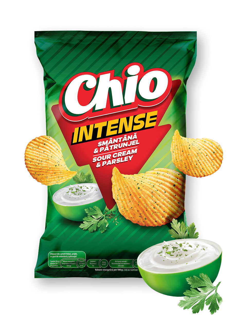 CHIPSURI INTENSE CU SMÂNTÂNĂ ȘI IERBURI