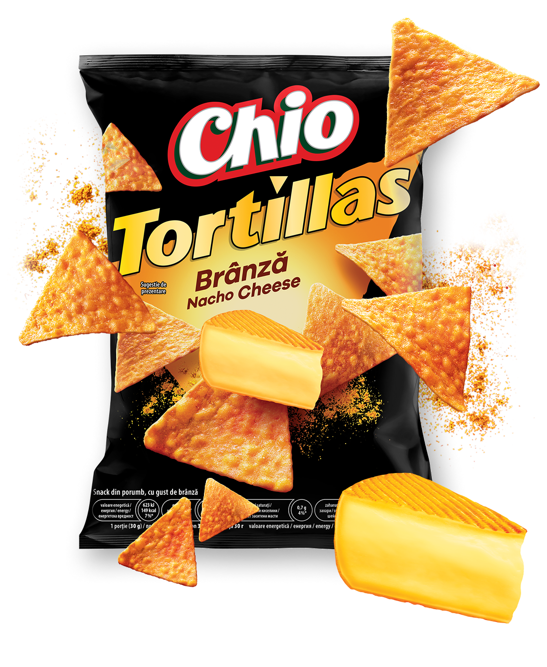 TORTILLAS NACHO CHEESE