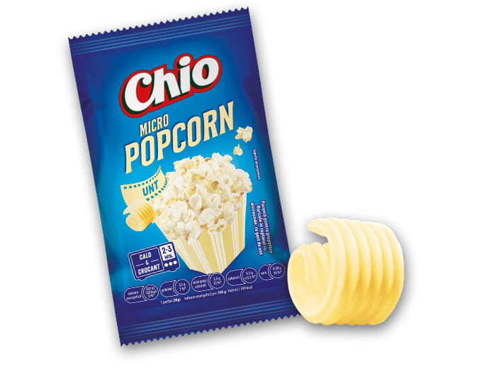 POPCORN MICROUNDE CU UNT