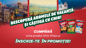 DESCOPERĂ AROMELE DE VACANȚĂ ȘI CÂȘTIGĂ CU CHIO!