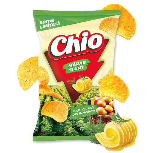 CHIPSURI CU MĂRAR ȘI UNT
